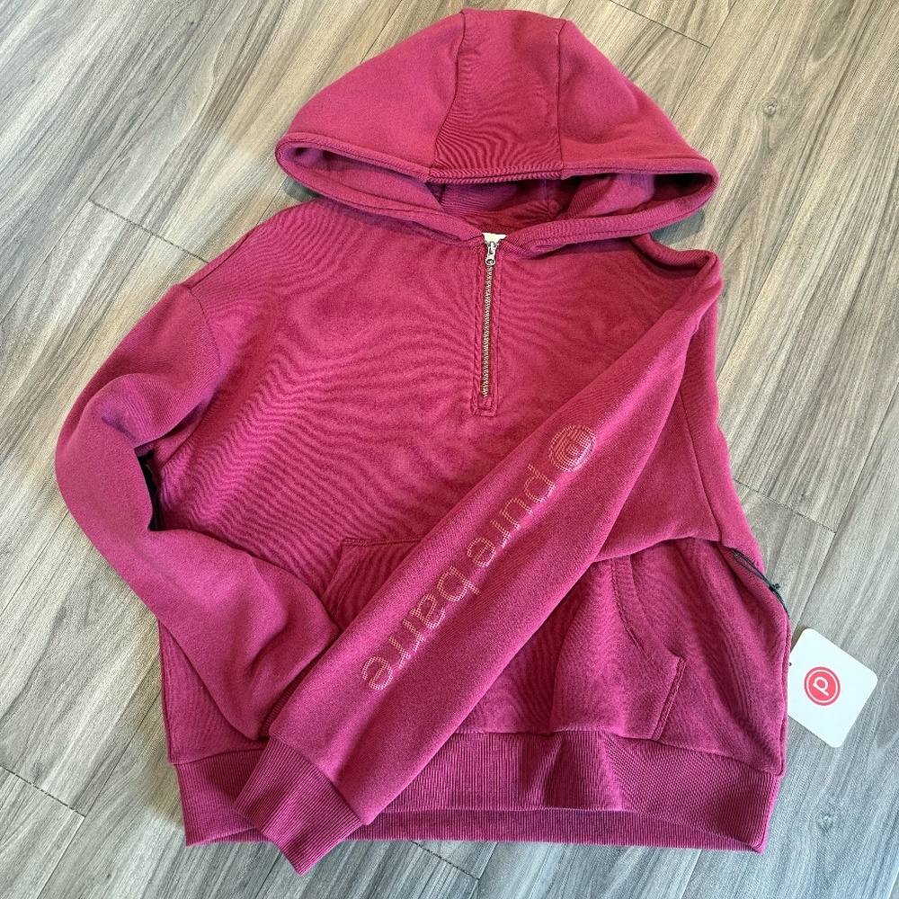 Pure Barre 1/4 Zip Hoodie